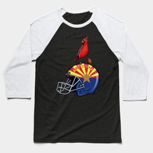 Red Cardinal bird Arizona Baseball T-Shirt